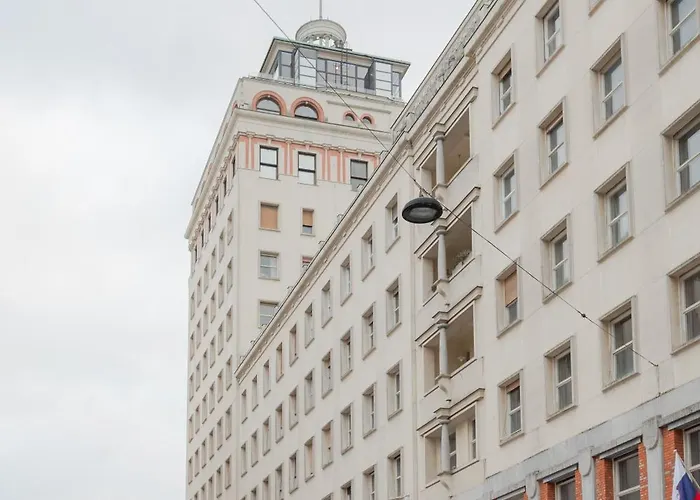 Skyscraper Amazing Castle & View Apartmán Lublaň